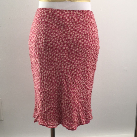 Banana Republic pure silk bias skirt tube top 0 XS - Picture 2 of 8